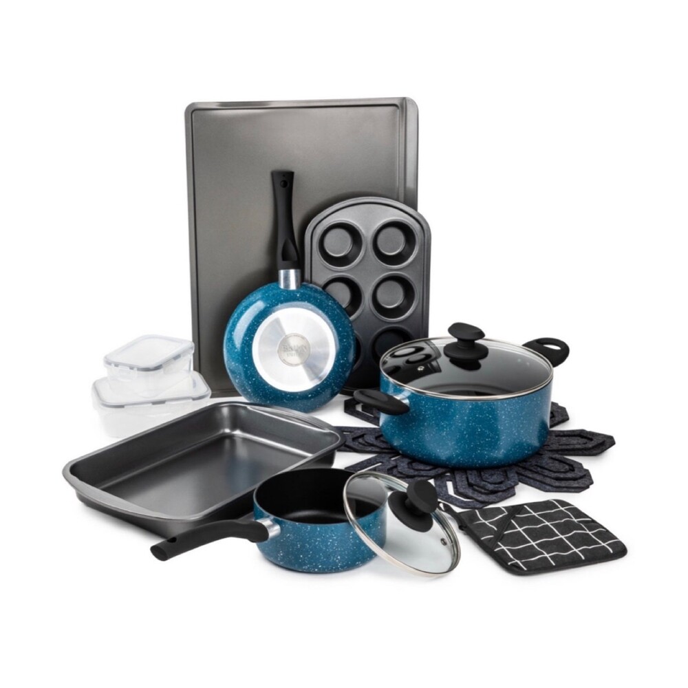 New Venus Brooklyn  16 piece NONSTICK  COOKWARE & BAKEWARE SET
